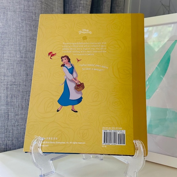 NEW Disney Princess Beauty & The Beast The Story Of Belle Hardcover Picture Book - Picture 5 of 5